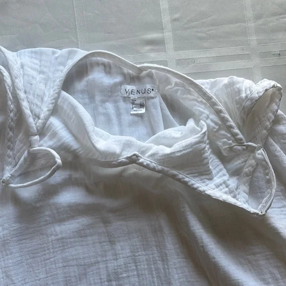 Tank White maxi dress organic cotton - Picture 1 of 6